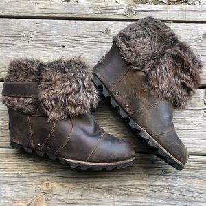 Sorel Joan of Artic wedge bootie